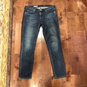 AG The Stevie Ankle Slim Straight Leg Jeans